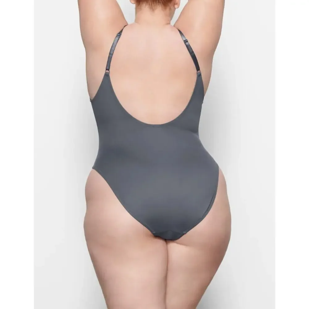SKIMS Swim One Piece Swimsuit Scoop Neck Beach Pool Vacation XL